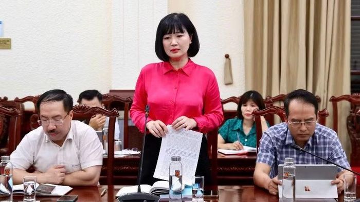Phó Cục trưởng Cục Phổ biến, Giáo dục pháp luật và Trợ giúp pháp lý, Bộ Tư pháp Ngô Quỳnh Hoa.