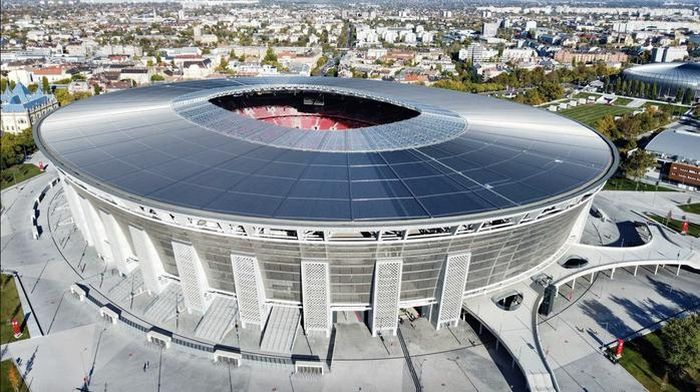Puskas Arena khánh thành năm 2019 với sức chứa gần 68.000 chỗ ngồi