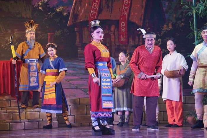 Lực lượng diễn viên trẻ của đoàn có cơ hội thể hiện trọn vẹn một tác phẩm kinh điển vang danh