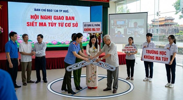 40 xã, phường ở Huế đồng loạt vào cuộc chống ma túy.