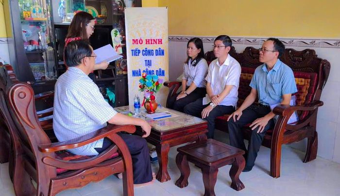  Mô hình tiếp công dân tại nhà của phường Phú Lợi, TP Cần Thơ 