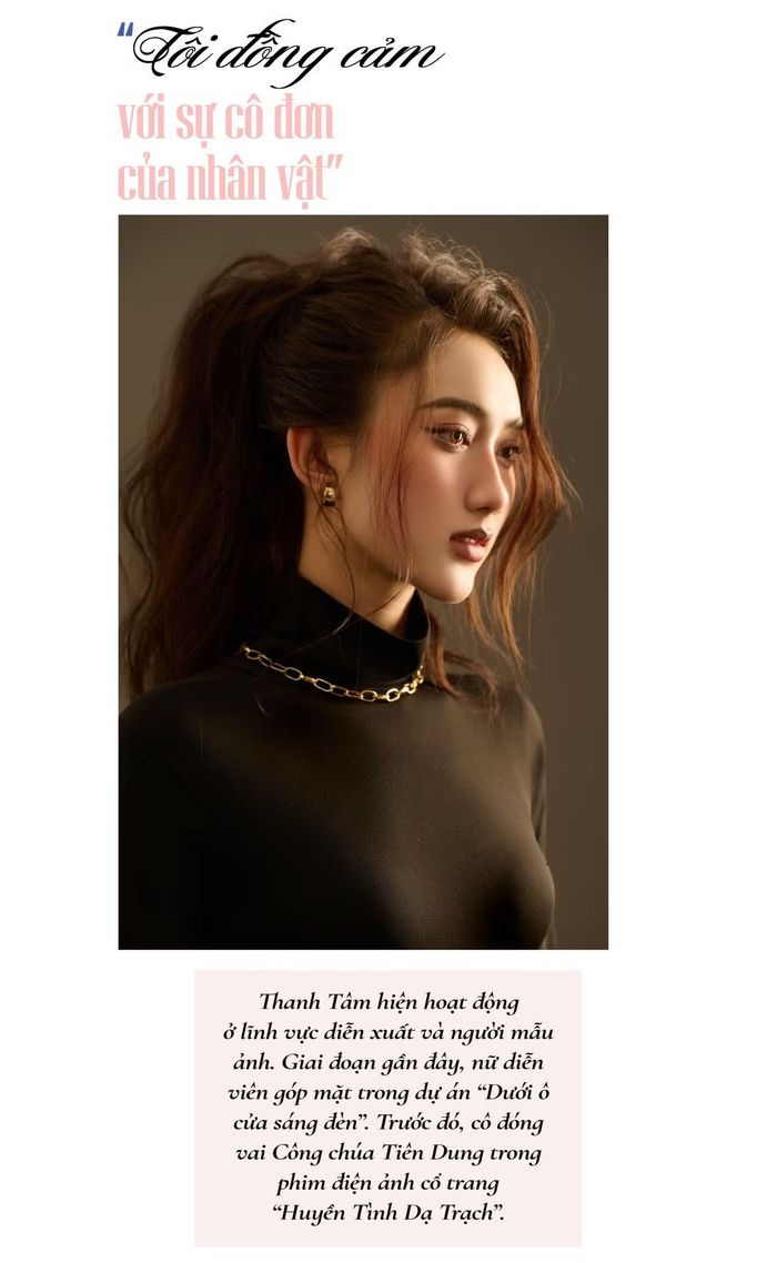 - Trong “Dưới ô cửa sáng đèn”, nhân vật Thùy Trang có điểm nào khiến chị cảm thấy gần gũi hoặc giống mình ngoài đời nhất?