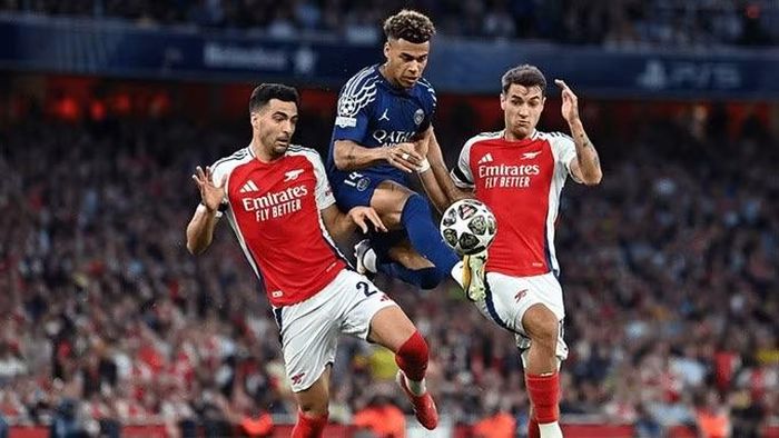 Theo dự đoán của Siêu máy tính Opta, Arsenal có 55,77% khả năng vô địch, trong khi cơ hội bảo vệ ngôi vương châu Âu của PSG chỉ là 44,23%.