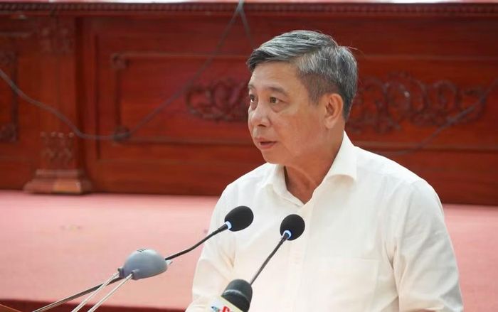 Ông Đồng Văn Thanh, Phó Bí thư Thường trực Thành ủy, Chủ tịch HĐND TP Cần Thơ, phát biểu khai mạc hội nghị.
