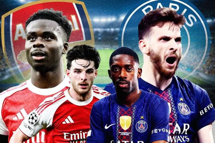 PSG được đánh giá cao hơn Arsenal ở chung kết Champions League mùa này.