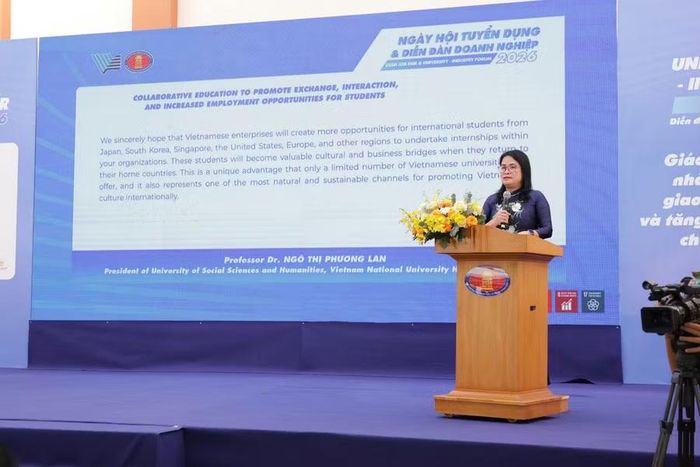 GS.TS Ngô Thị Phương Lan - Hiệu trưởng Trường Đại học Khoa học Xã hội và Nhân văn (Đại học Quốc gia TPHCM). Ảnh: HCMUSSH.