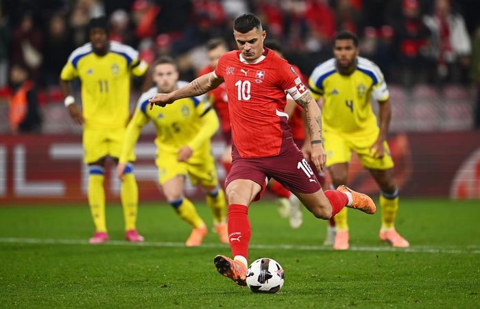 Xhaka, trái tim của Thụy Sĩ.