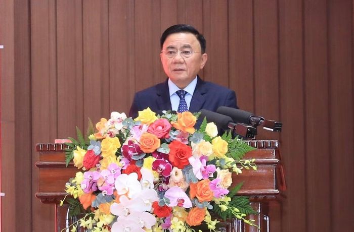 Thường trực Ban Bí thư Trần Cẩm Tú. Ảnh: PV.