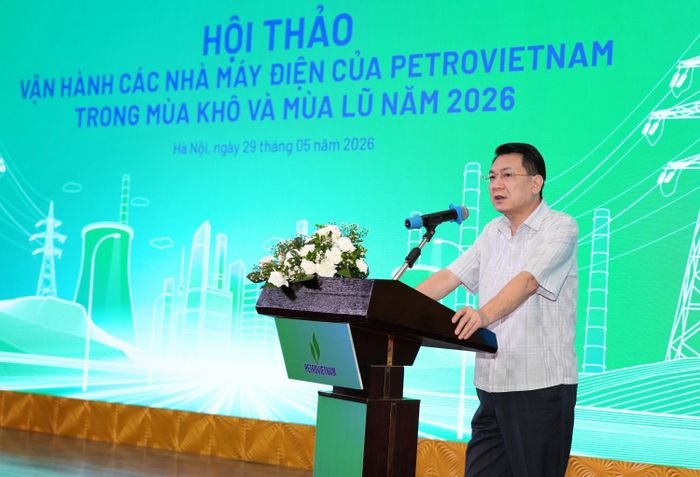 Ông Phạm Tuấn Anh - Thành viên Hội đồng Thành viên Petrovietnam phát biểu khai mạc hội thảo.