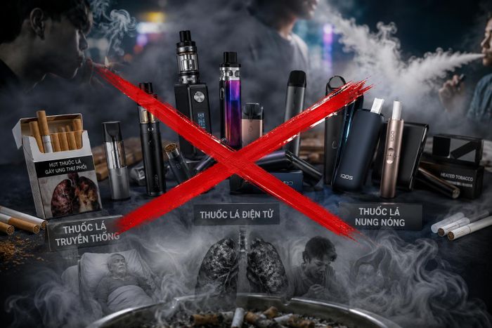 Thị trường thuốc lá đang xuất hiện nhiều hình thức mới.
