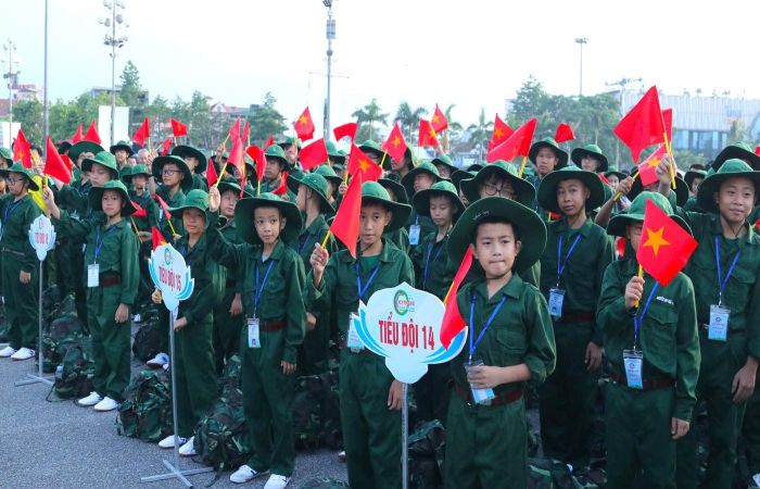 Hơn 300 học viên chính thức bước vào hành trình rèn luyện trong môi trường quân đội.