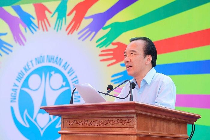 Ông Ngô Sách Thực - Ủy viên Đoàn Chủ tịch Ủy ban Trung ương MTTQ Việt Nam, Chủ tịch Hội Bảo trợ Người khuyết tật Việt Nam.
