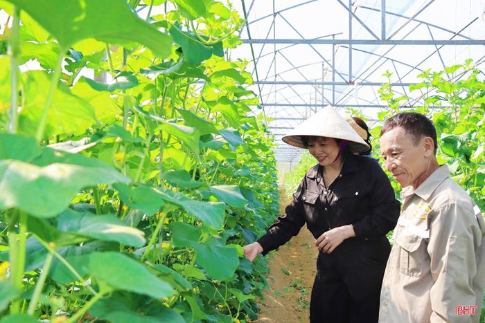 Cùng với sự hỗ trợ từ địa phương, gia đình ông Chất (ngoài cùng bên phải) đã bỏ thêm chi phí 40 triệu đồng để khắc phục hệ thống nhà giàn.