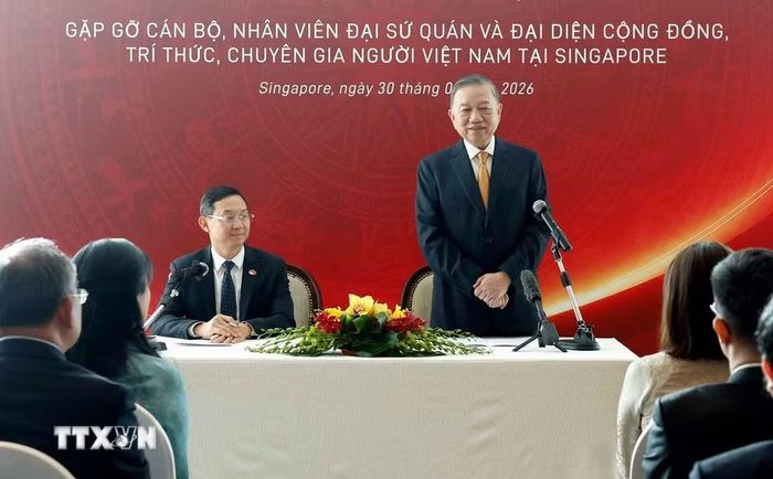Tổng Bí thư, Chủ tịch nước Tô Lâm phát biểu. (Ảnh: Thống Nhất/TTXVN)