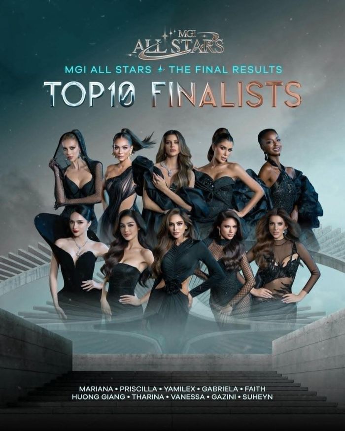 Top 10 Miss Grand International. Ảnh: MGI/Facebook