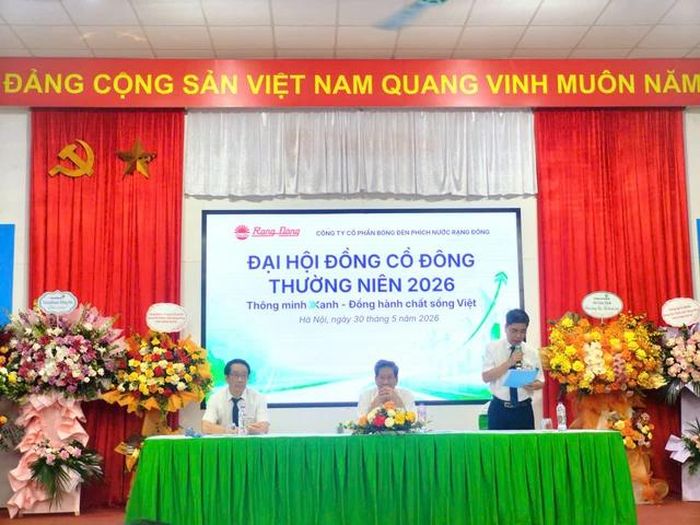 Đại hội đồng cổ đông thường niên 2026 Công ty Cổ phần Bóng đèn Phích nước Rạng Đông.