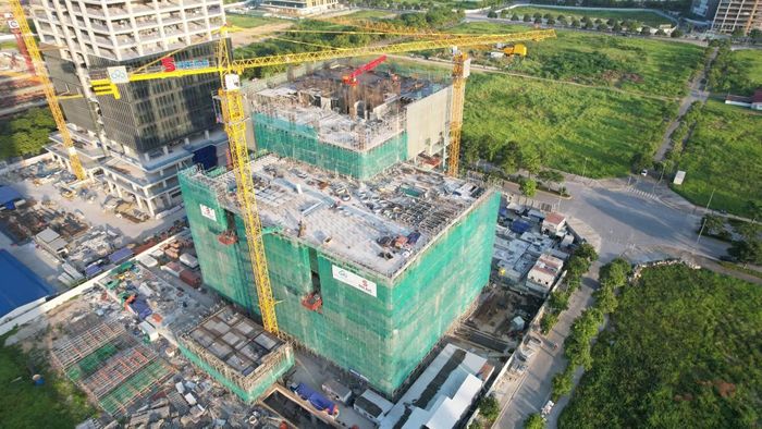 Tổ hợp không gian sáng tạo CCS Hà Nội dự kiến đi vào hoạt động trong quý 1/2027 - một phần trong chiến lược đầu tư các tổ hợp KHCN, đổi mới sáng tạo và hạ tầng số của CMC.