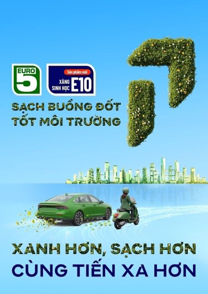 Xăng E10 tiêu chuẩn Euro 5 tương thích với các dòng xe phổ biến tại Việt Nam. Ảnh minh họa: Petrolimex