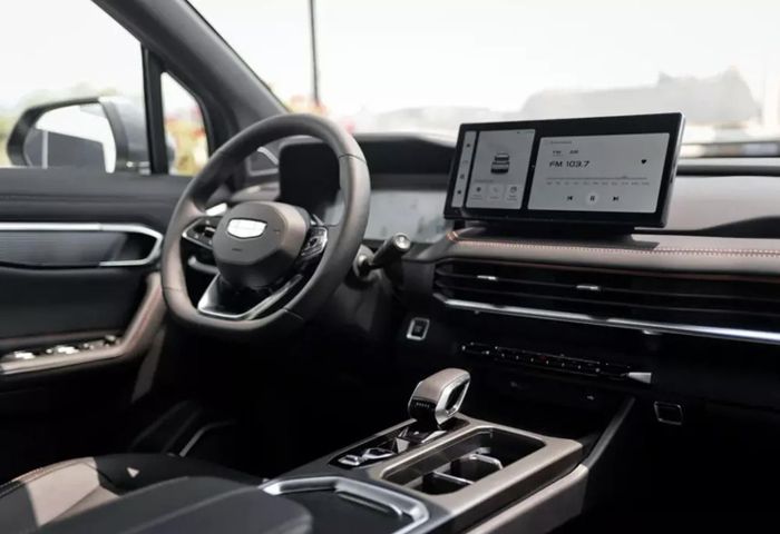 Thiết kế nội/ ngoại thất Geely Okavango.