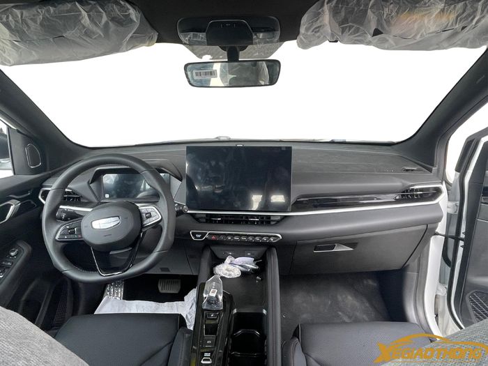 Không gian nội thất Geely Coolray bản nâng cấp.