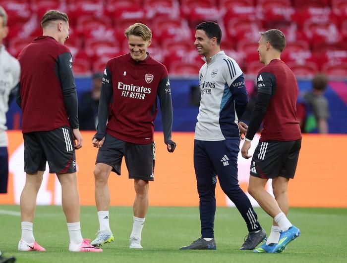 Arsenal đang đứng trước cơ hội lớn nhất trong nhiều năm qua để lần đầu tiên vô địch Champions League. Ảnh: Reuters