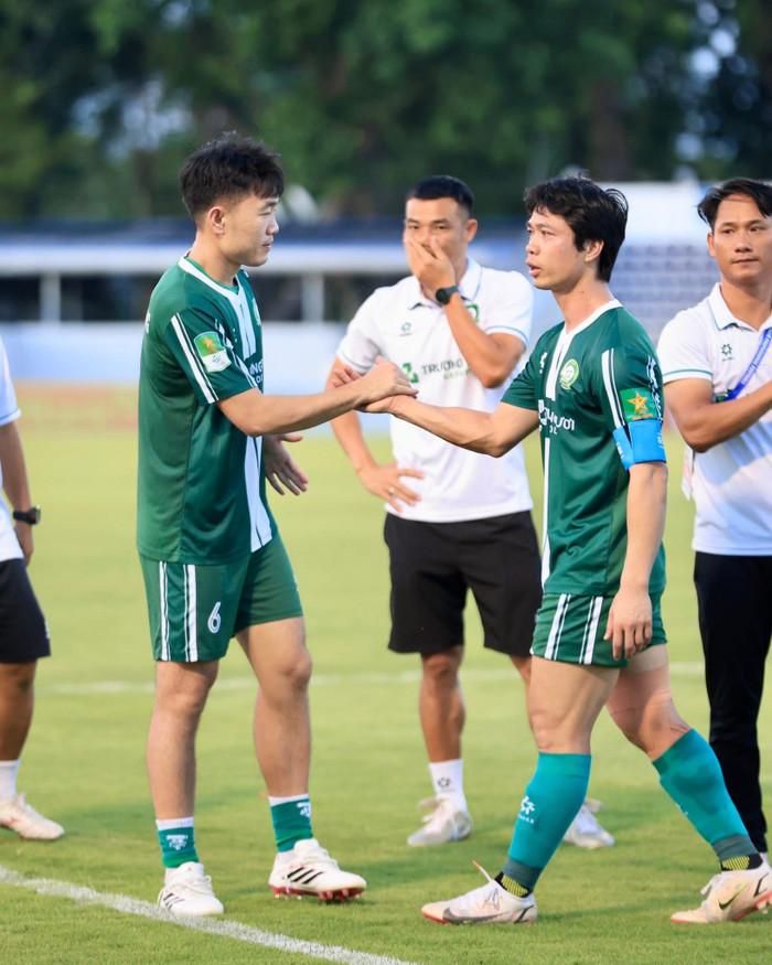Xuân Trường và Công Phượng trở lại V.League. Ảnh: CLB Đồng Nai