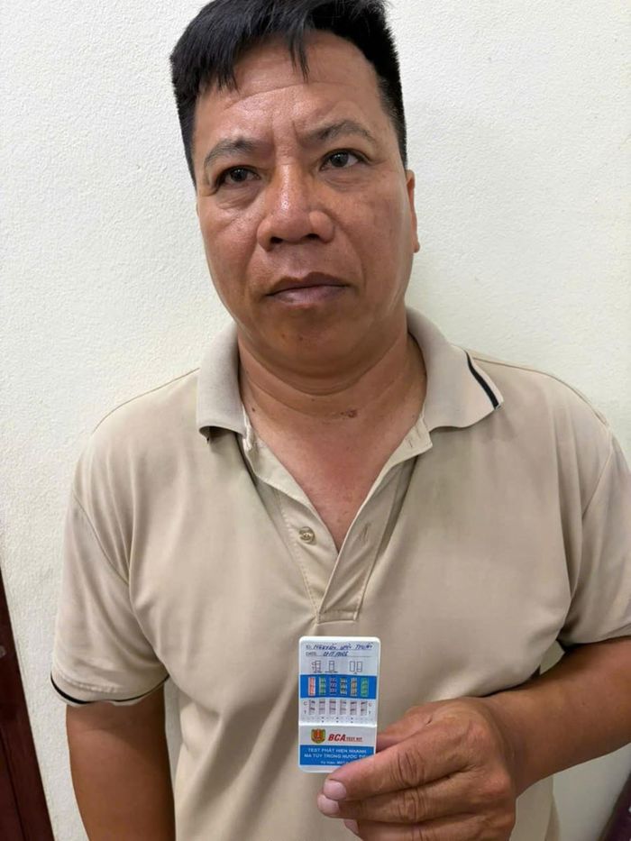 Bị can Nguyễn Văn Thuần tại cơ quan Công an.