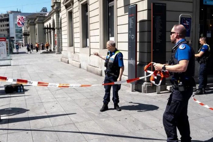 Giới chức Thụy Sĩ mô tả vụ việc là một “hành động khủng bố”. Ảnh: Swissinfo.