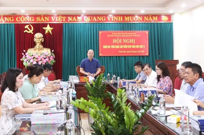Đồng chí Cao Văn Cường, Tỉnh ủy viên, Phó Chủ tịch UBND tỉnh kết luận hội nghị.