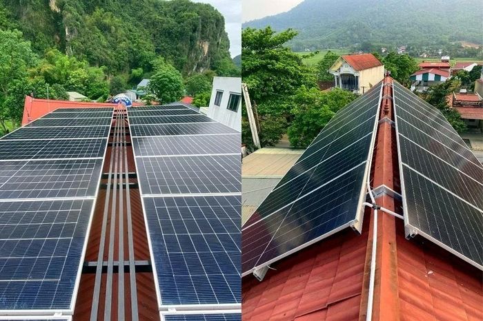 Những tấm pin năng lượng mặt trời xuất hiện ngày càng nhiều trên những mái nhà của các gia đình trên địa bàn tỉnh Thanh Hóa.