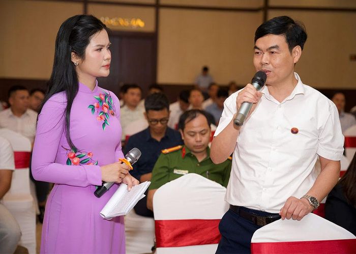 Ông Nguyễn Khắc Thụy, Quản trị trang Bắc Ninh Media chia sẻ về những thông tin tích cực có tác động xây dựng xã hội số lành mạnh.