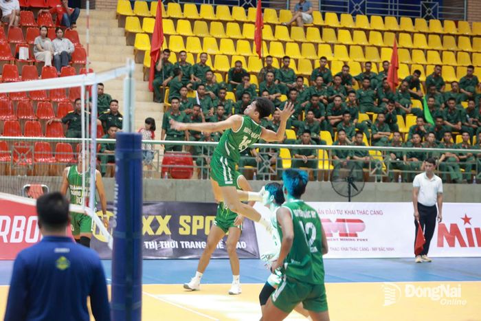 Đội bóng chuyền Thành phố Đồng Nai khẳng định sức mạnh ở vòng bảng Giải bóng chuyền hạng A quốc gia 2026. Ảnh: ĐVCC