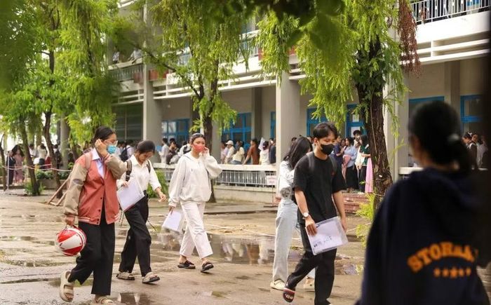  Điểm thi Trường Đại học Quy Nhơn có 1.192 thí sinh tham gia. Ảnh: Minh Hiền 