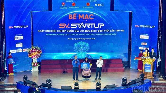 Dự án đã xuất sắc giành giải Ba tại cuộc thi Học sinh, sinh viên với ý tưởng khởi nghiệp quốc gia năm 2026.