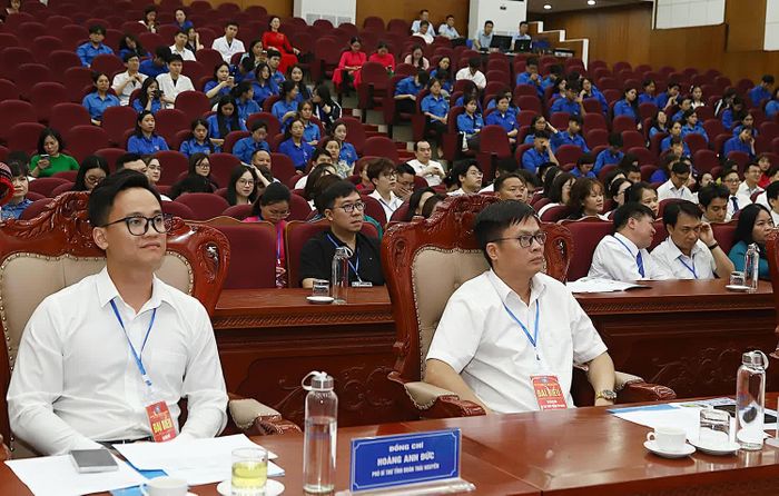 Các đại biểu tham dự Đại hội Hội Thầy thuốc trẻ tỉnh Thái Nguyên khóa I, nhiệm kỳ 2026 - 2031