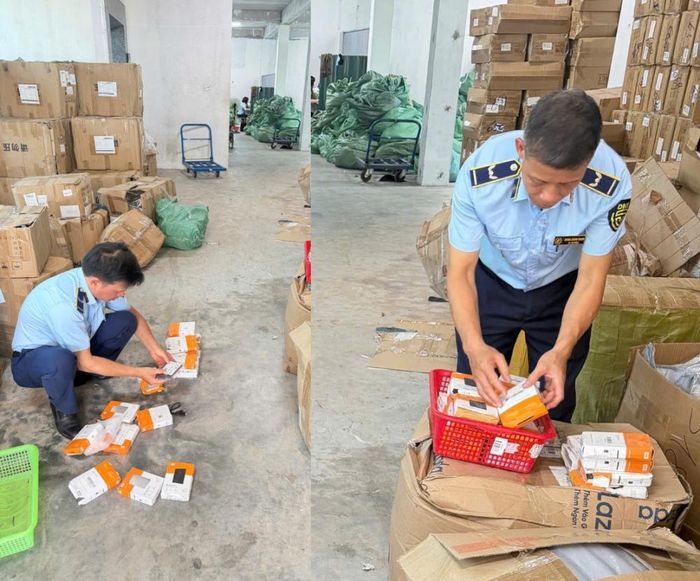 Qua kiểm tra, lực lượng chức năng phát hiện 300 sản phẩm vòng bi mang dấu hiệu giả mạo nhãn hiệu SKF - thương hiệu nổi tiếng trong lĩnh vực sản xuất vòng bi và thiết bị cơ khí.