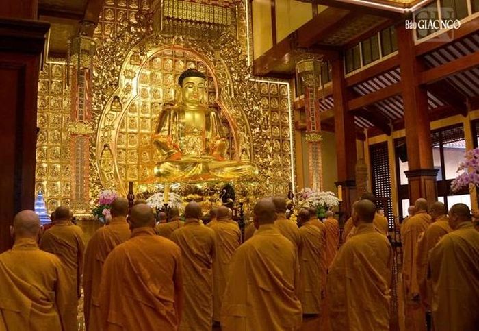 Lễ tác pháp An cư kiết hạ của chư Tăng tại Việt Nam Quốc Tự