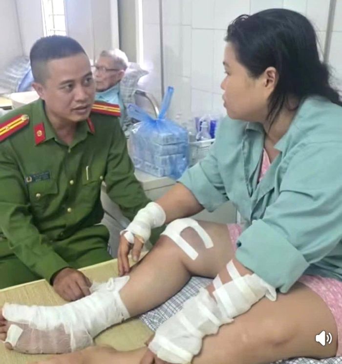 Việc kịp thời giúp đỡ người dân của cán bộ chiến sĩ công an đã góp phần bảo vệ tính mạng cho người gặp nạn.