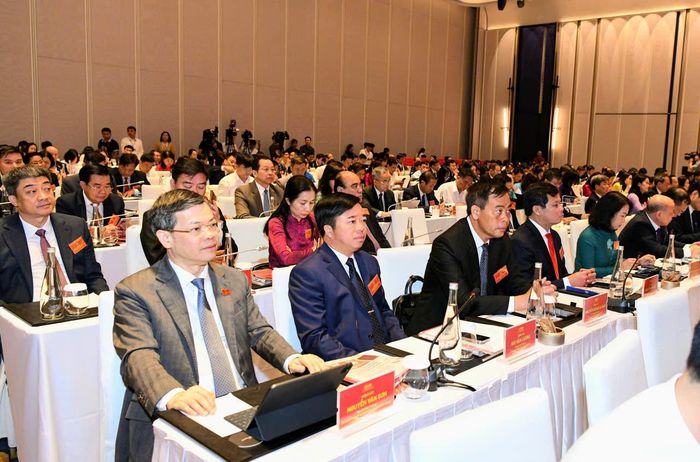 Các đại biểu tham dự hội nghị. Ảnh: Lâm Hiển