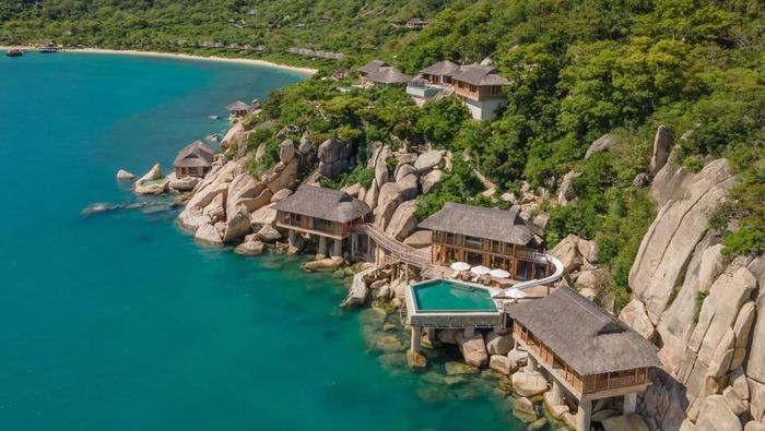 Khu nghỉ dưỡng Six Senses Ninh Vân Bay, Nha Trang. Ảnh: NVT.