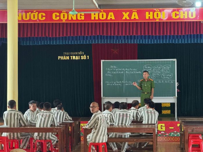 Các phạm nhân được trang bị các kiến thức, kỹ năng và đào tạo nghề trước lúc tái hòa nhập cộng đồng.