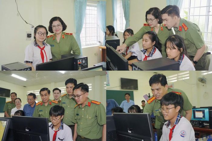 Ban Tổ chức khám bệnh phát thuốc miễn phí, tặng quà gia đình chính sách, hộ nghèo, cận nghèo trên địa bàn xã Đá Bạc.