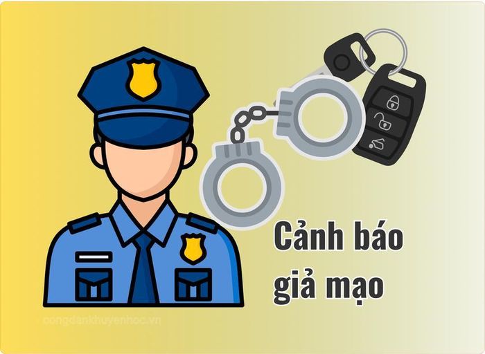 Cảnh báo thủ đoạn giả danh Cảnh sát hình sự chặn xe, kiểm tra giấy tờ để chiếm đoạt tài sản,