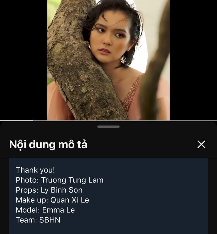 Hải Tú từng sử dụng cái tên "Emma Lê" trong một dự án trước đó.