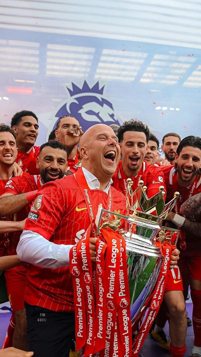 Dấu ấn lớn nhất của Arne Slot tại Anfield là chức vô địch Premier League 2024/25