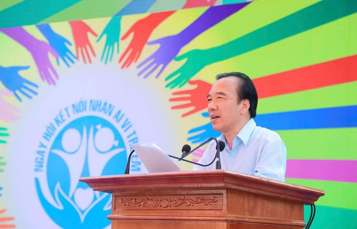 Ông Ngô Sách Thực, Ủy viên Đoàn Chủ tịch Ủy ban Trung ương MTTQ Việt Nam, Chủ tịch Hội Bảo trợ Người khuyết tật Việt Nam.