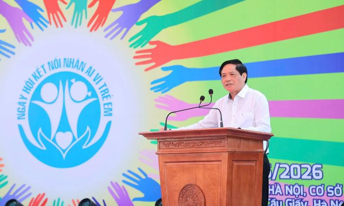 Ông Trần Doãn Tiến, Tổng Biên tập Tạp chí Sức khỏe Trẻ em, Trưởng ban tổ chức.