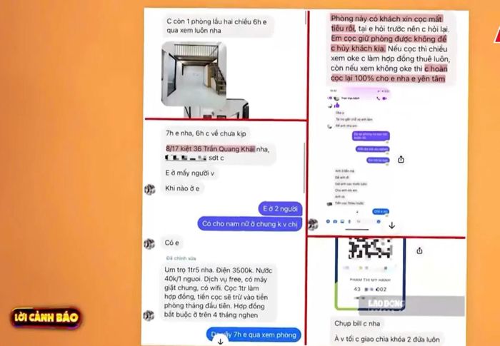 Các đối tượng thường nhắm đến các căn hộ chung cư hoặc homestay cao cấp.
