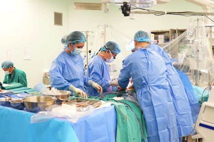 Ca ghép gan được thực hiện tại Bệnh viện Trung ương Quân đội 108.