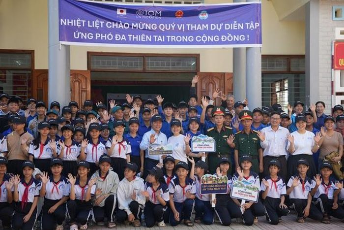 Đây là sự kiện diễn tập ứng phó với thiên tai được tổ chức với quy mô lớn.